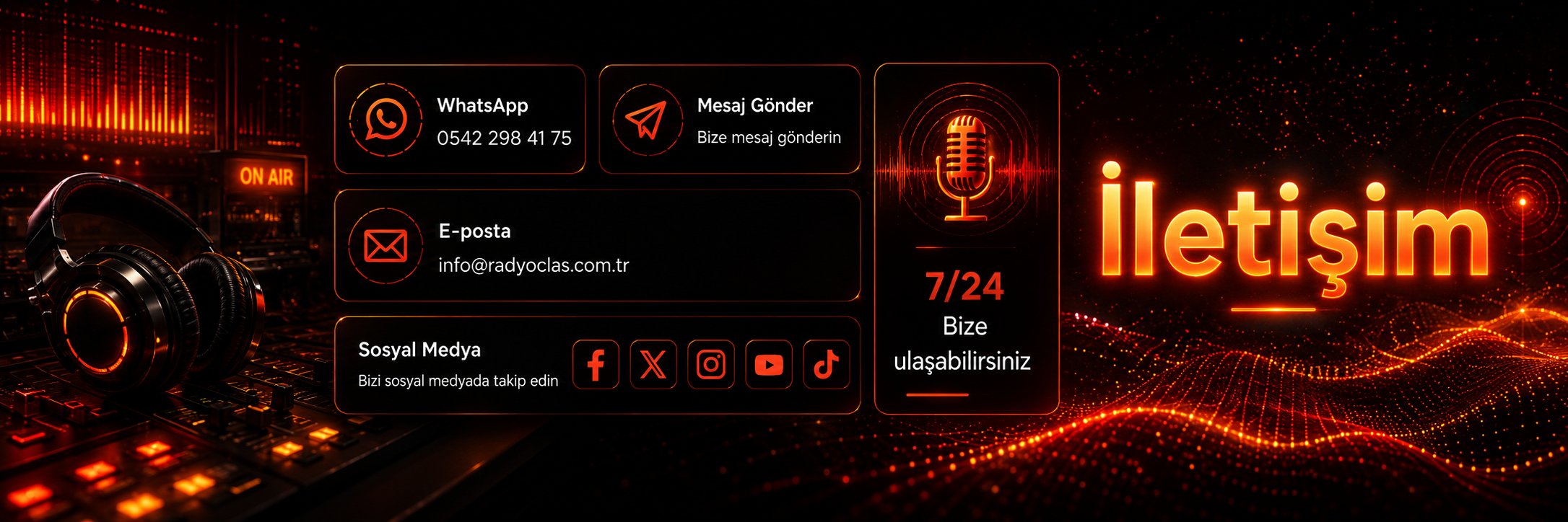 RadyoClas İletişim